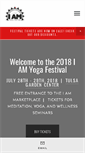 Mobile Screenshot of iamyogafestival.com